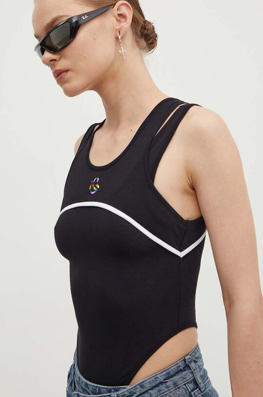 Karl Lagerfeld Jeans body negru 245J1708