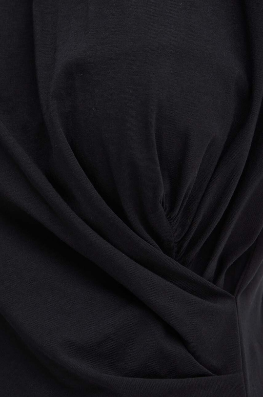 MAX&Co. t-shirt bawełniany 2426946051200 czarny