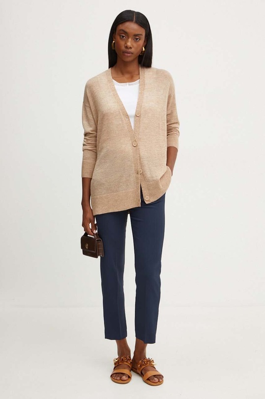 Bavlněný top MAX&Co. 2428946044200 bílá SS25