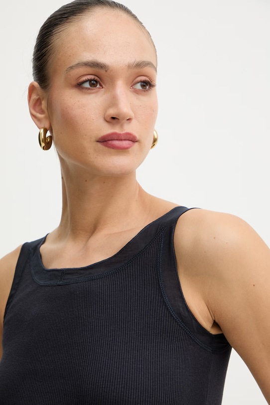 MAX&Co. top bawełniany granatowy 2428946044200