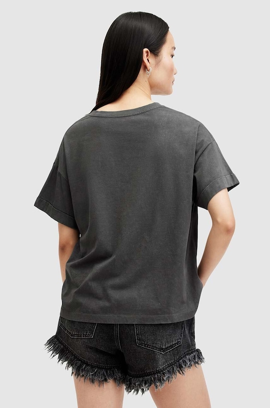 Ρούχα Βαμβακερό μπλουζάκι AllSaints FLITE BRIAR W089JA γκρί