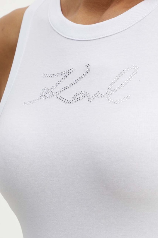 Karl Lagerfeld top alb 245W1702