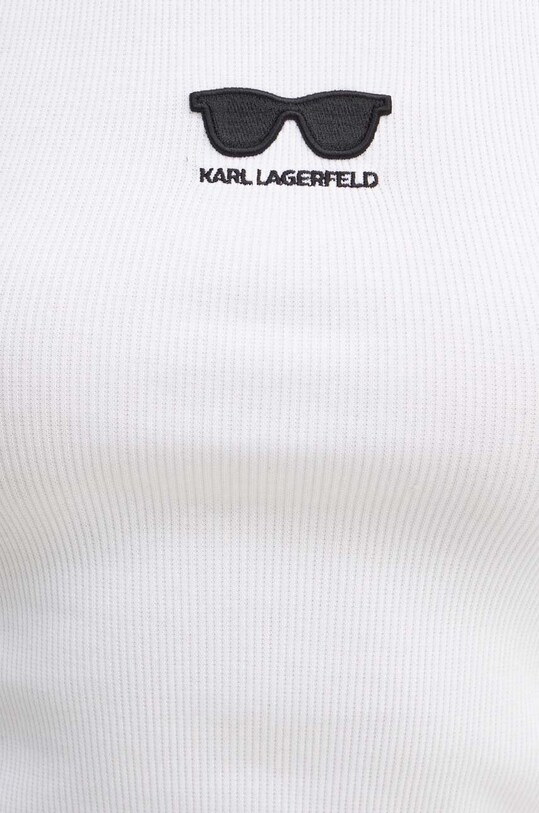Топ Karl Lagerfeld 245W1719 белый