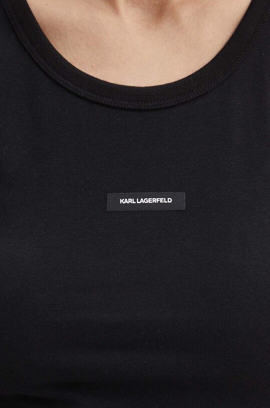 Топ Karl Lagerfeld 245W2114 чёрный