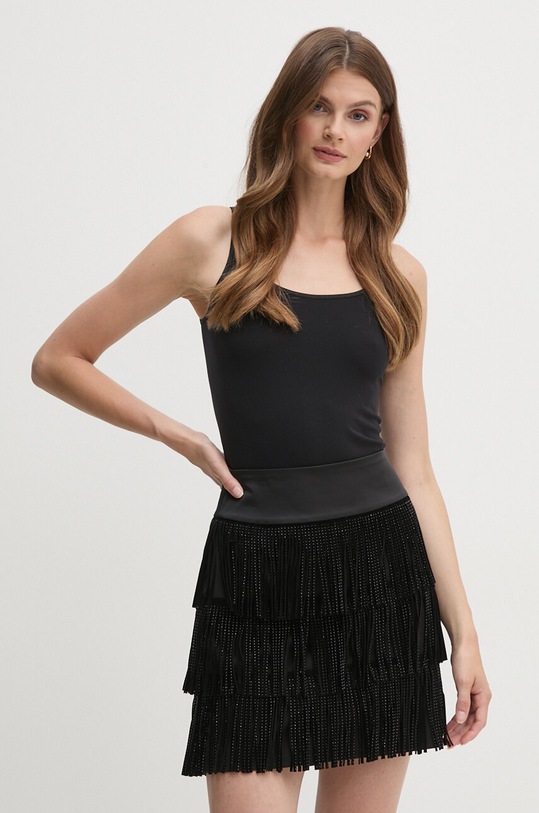 United Colors of Benetton top negru 1X1BD8106