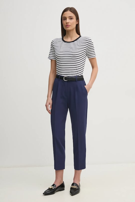 United Colors of Benetton tricou din bumbac 30YSE16A0 alb AW25