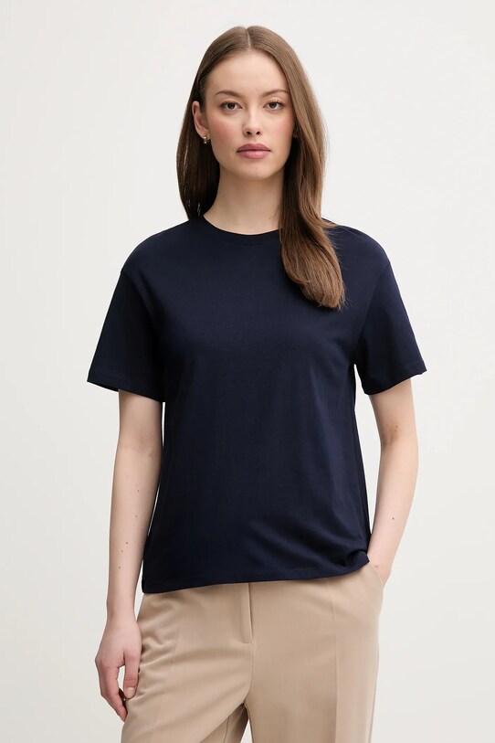 Бавовняна футболка United Colors of Benetton темно-синій 3096D102O