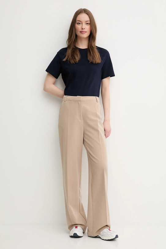 United Colors of Benetton tricou din bumbac 3096D102O bleumarin SS25