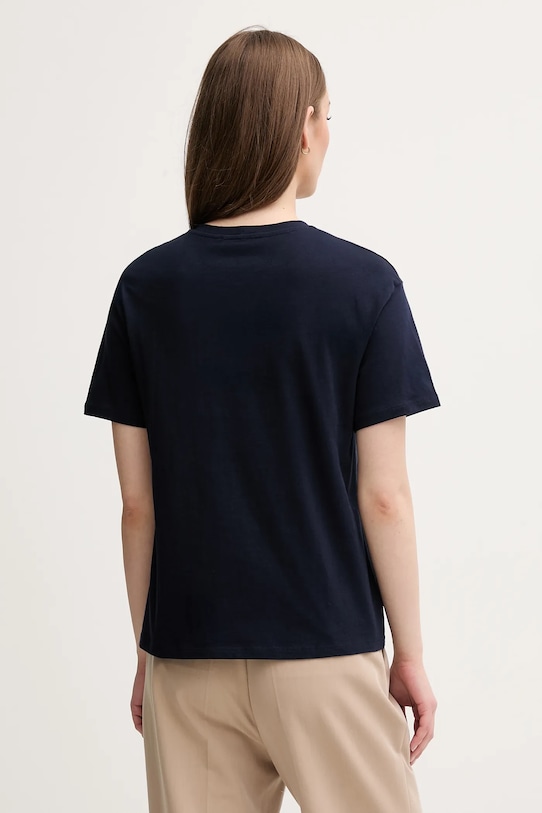 Îmbrăcăminte United Colors of Benetton tricou din bumbac 3096D102O bleumarin