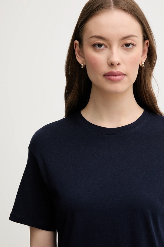 United Colors of Benetton tricou din bumbac bleumarin 3096D102O