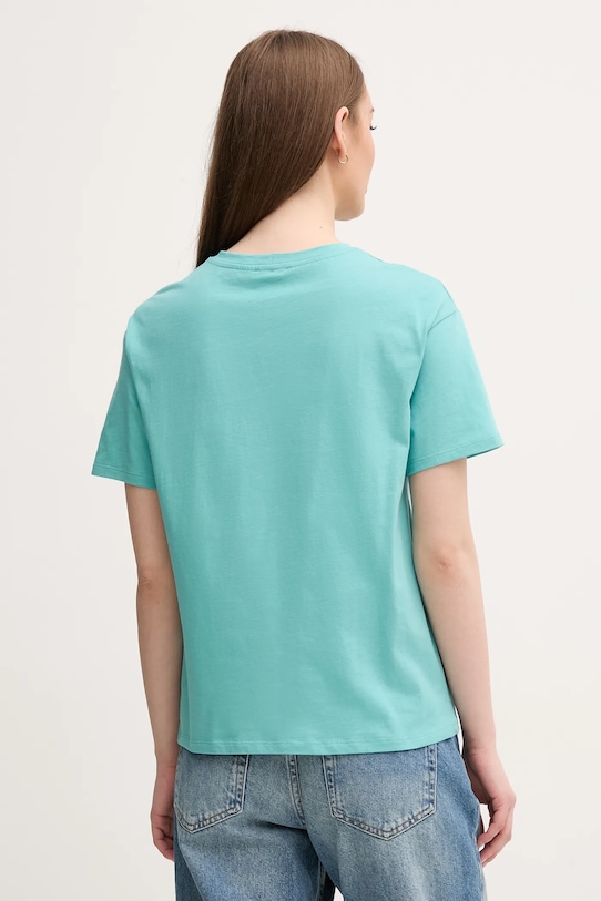 Îmbrăcăminte United Colors of Benetton tricou din bumbac 3096D102O turcoaz