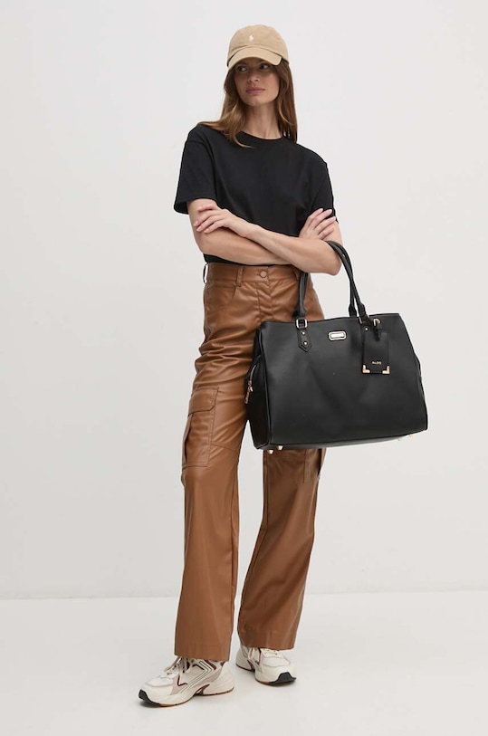 United Colors of Benetton tricou din bumbac 3096D102O negru SS25