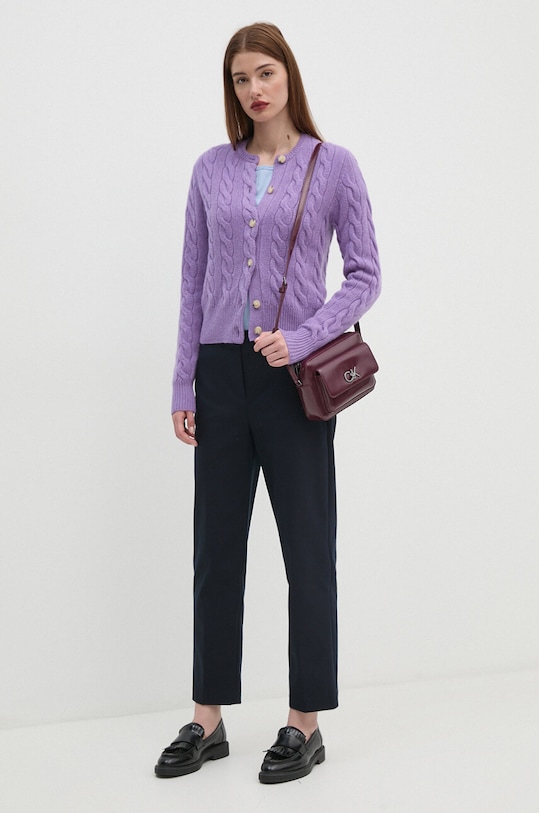 United Colors of Benetton tricou din bumbac 31VKD104K albastru AW24