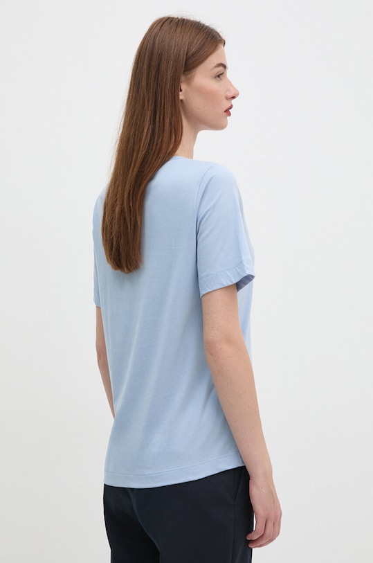 Îmbrăcăminte United Colors of Benetton tricou din bumbac 31VKD104K albastru