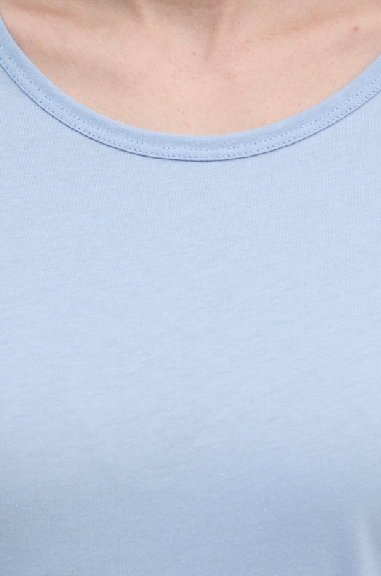 United Colors of Benetton tricou din bumbac 31VKD104K albastru