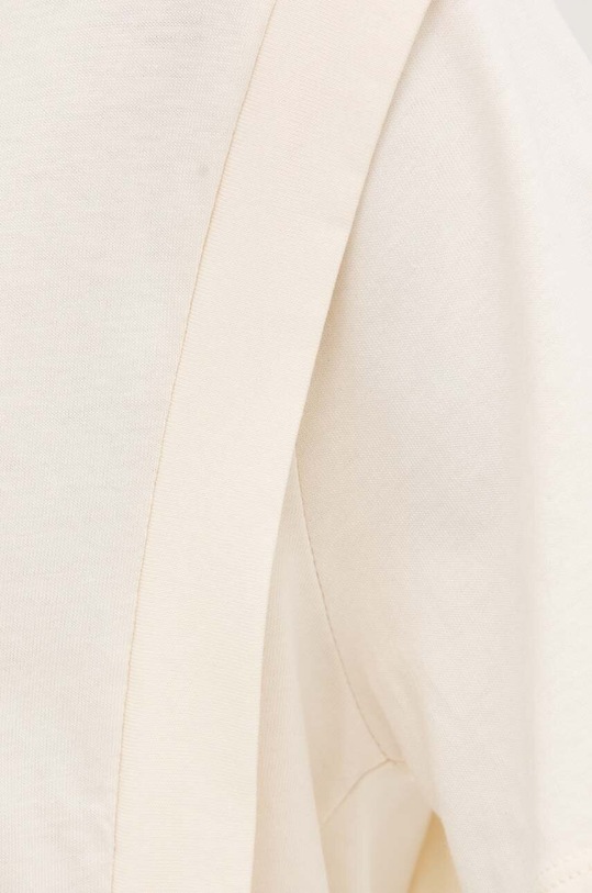 Bavlněné tričko United Colors of Benetton 3BL0D1088 béžová