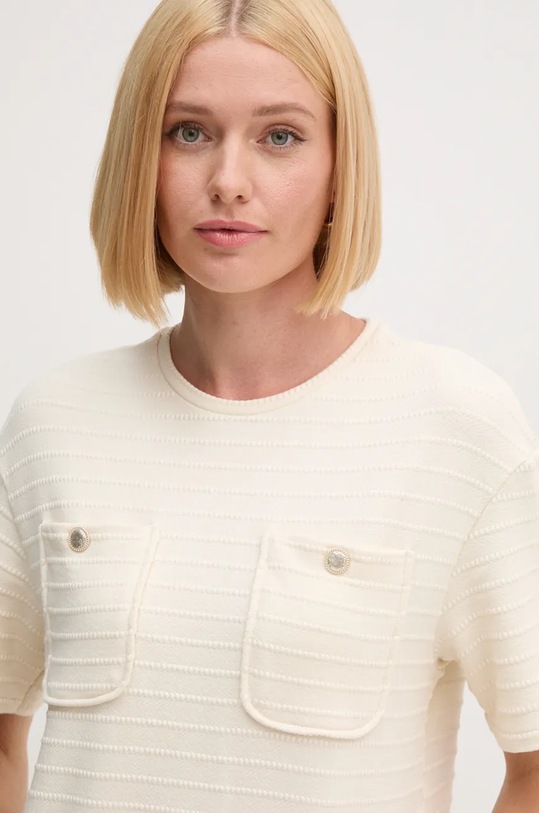 United Colors of Benetton tricou bej 3RWKD1089