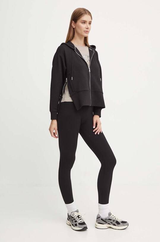Pamučna majica Dkny DP4T9991 smeđa AW24