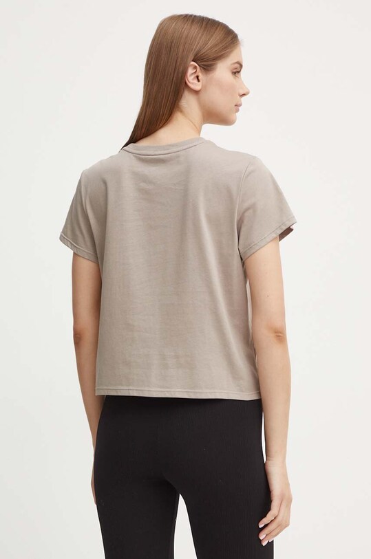 Odjeća Pamučna majica Dkny DP4T9991 smeđa