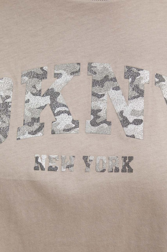 Dkny tricou din bumbac DP4T9991 maro