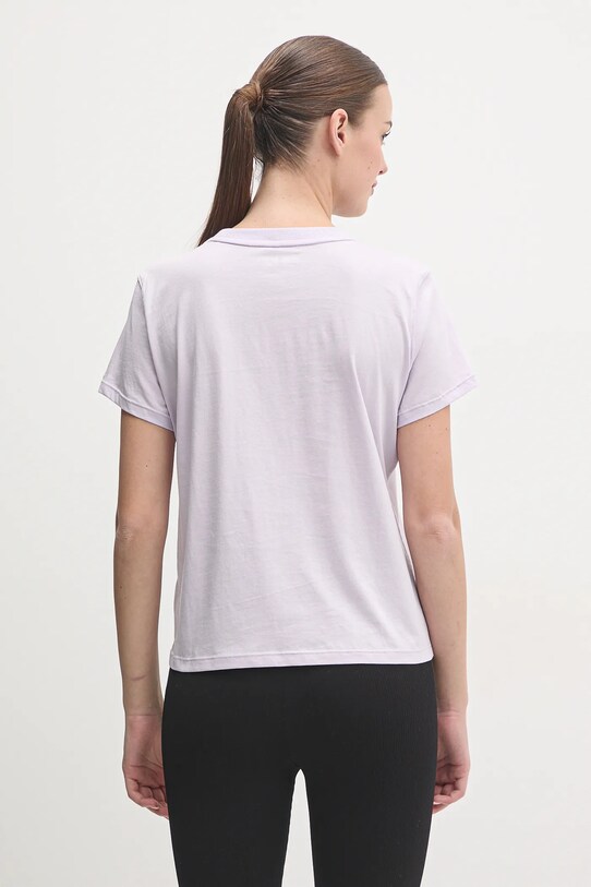 Oblečení Bavlněné tričko Dkny DP4T9994 fialová