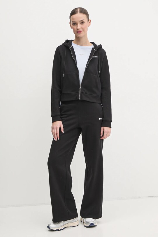 Bavlněné tričko Dkny DP4T9994 modrá AW24
