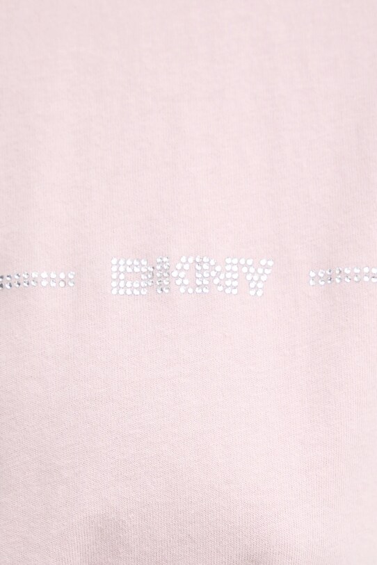 Dkny t-shirt in cotone DP4T9518 rosa