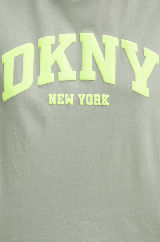 Памучна тениска Dkny DP4T9945 зелен