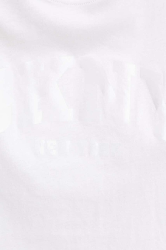 Бавовняна футболка Dkny DP4T9812 білий