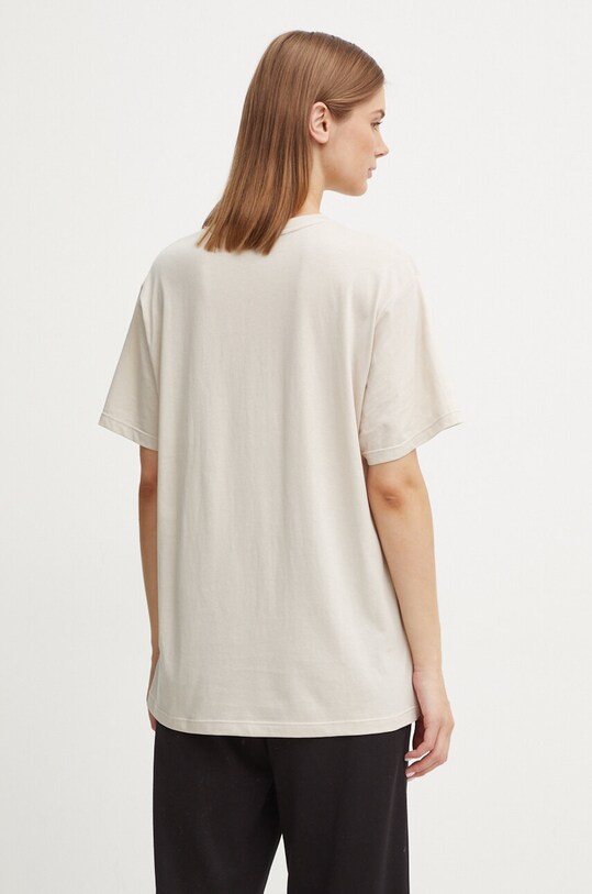Oblečenie Bavlnené tričko Dkny DP4T9812 béžová