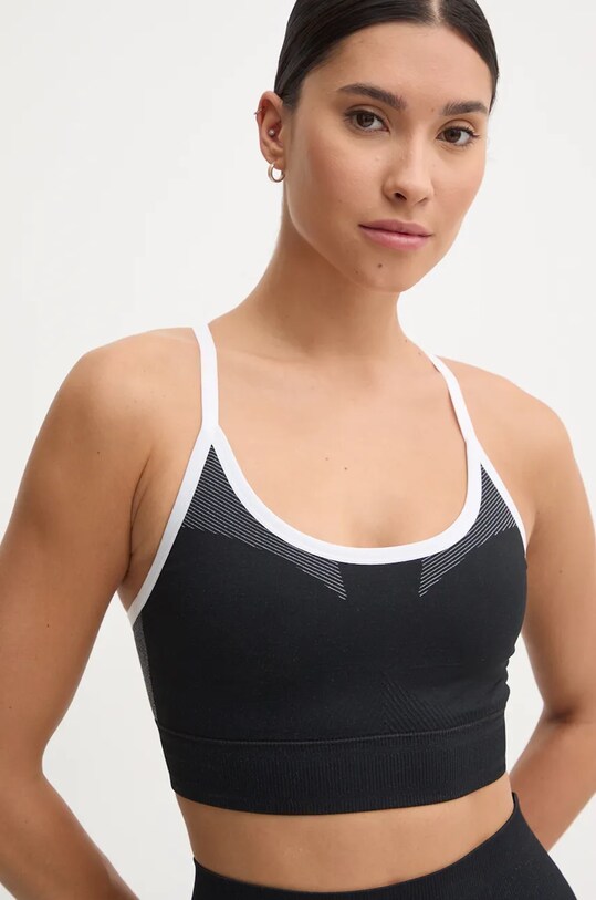 United Colors of Benetton sutien sport moale negru 189T3H00E