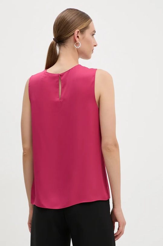 Oblečení Hedvábný top Theory M0102539 růžová