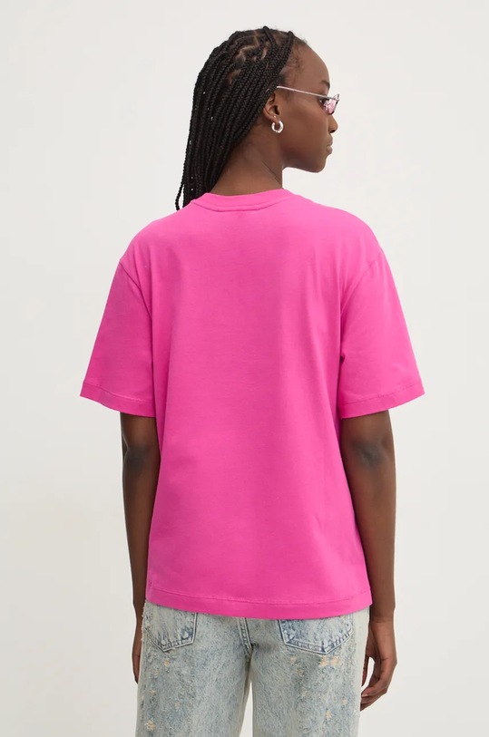 Oblečení Bavlněné tričko Chiara Ferragni 77CBHK10 růžová
