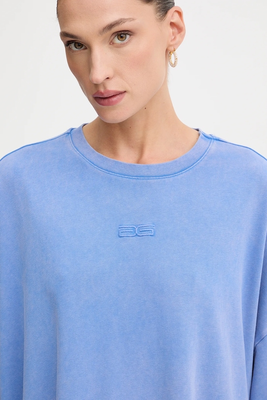 Gestuz tricou din bumbac albastru 10909249