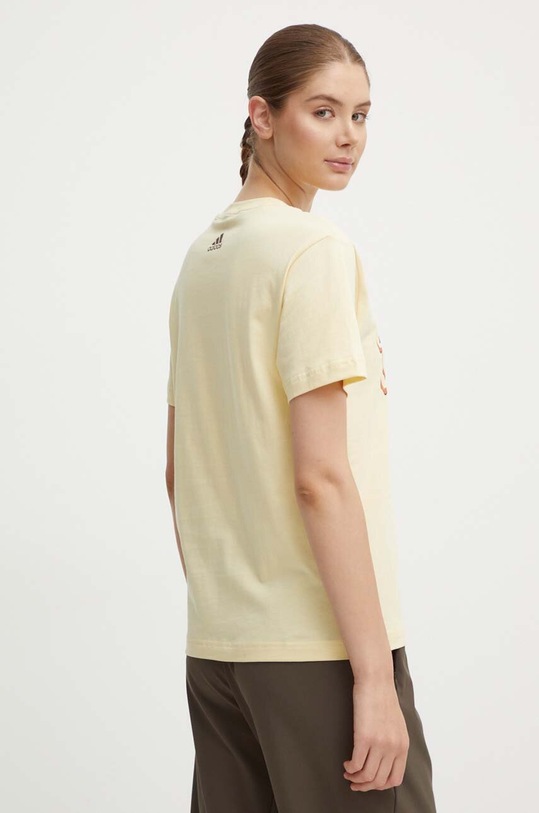 Ρούχα Βαμβακερό μπλουζάκι adidas x Farm Rio IV9759 κίτρινο