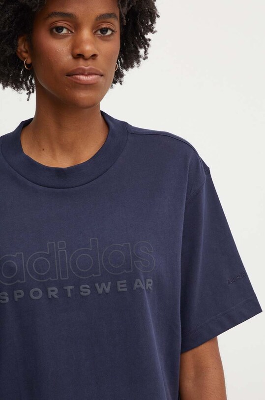 adidas tricou din bumbac All SZN bleumarin IW1061