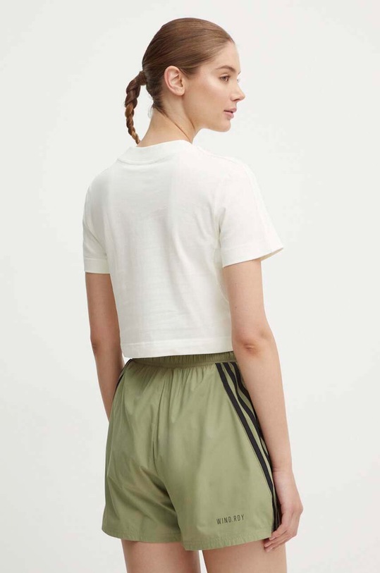 Одежда Хлопковая футболка adidas All SZN IW1133 бежевый