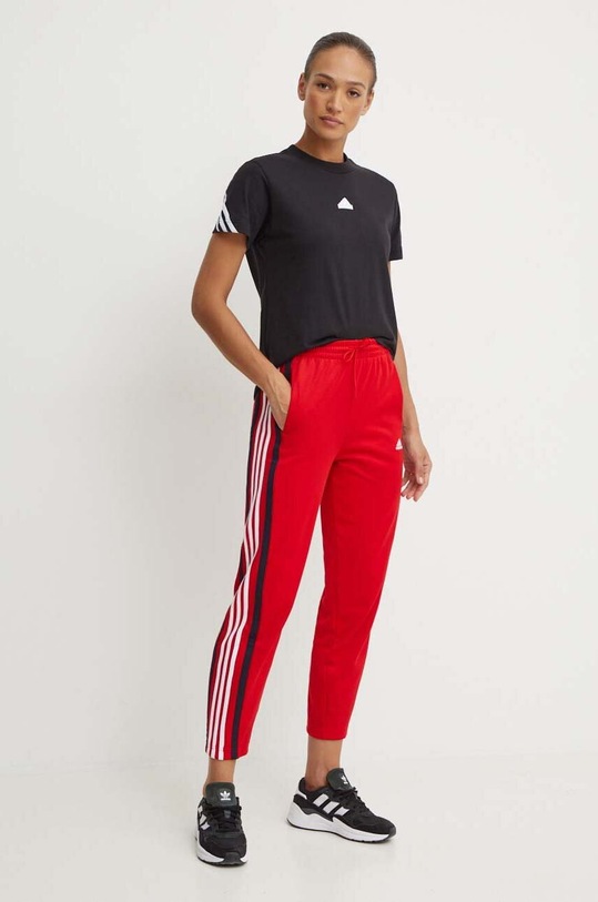 adidas tricou din bumbac Future Icons IW4563 negru AW24