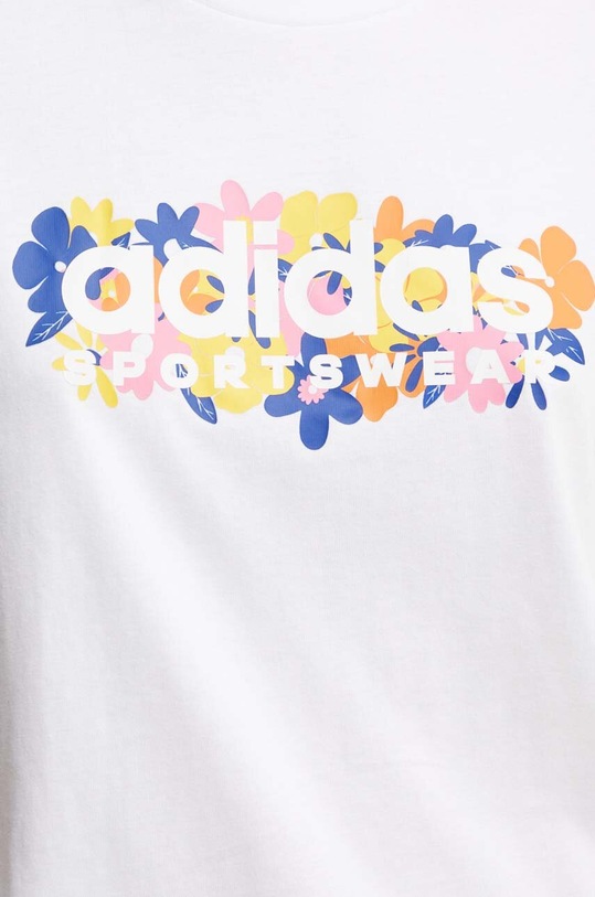 adidas tricou din bumbac IW5157 alb