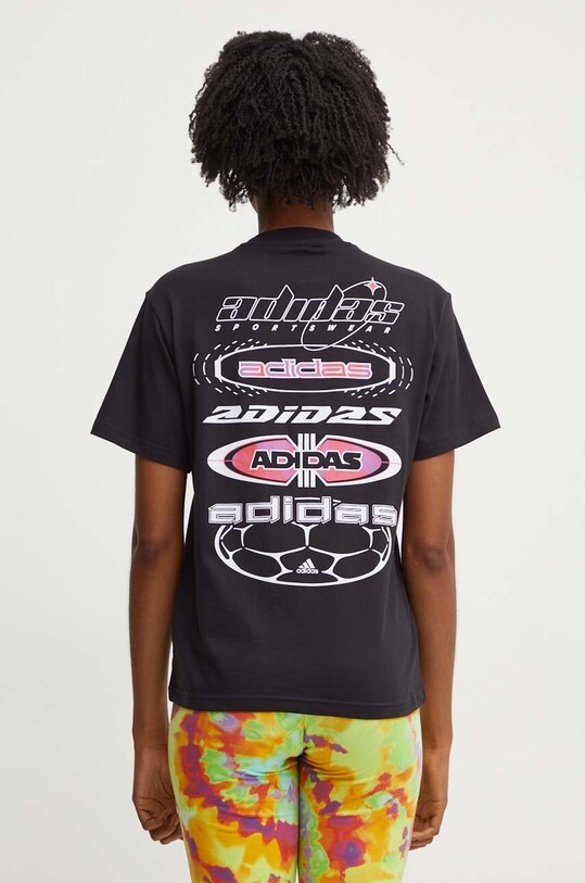 Îmbrăcăminte adidas tricou din bumbac Tiro IW5180 negru