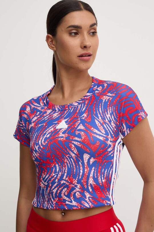 Футболка adidas Express slim голубой IW8647