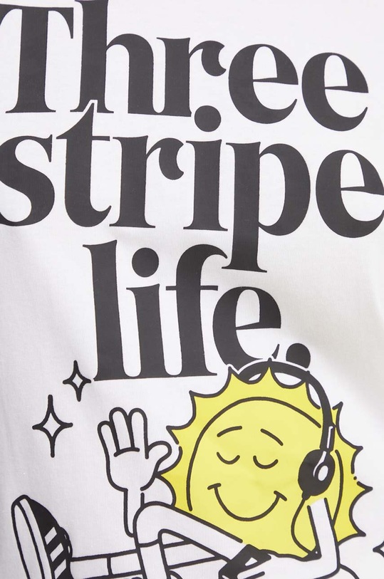 adidas tricou din bumbac IX6455 alb