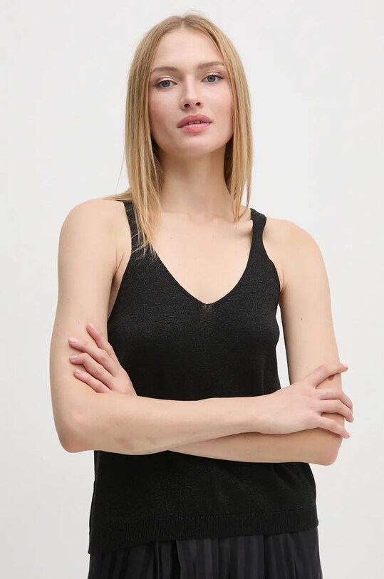 Топ United Colors of Benetton чорний 1194DH015
