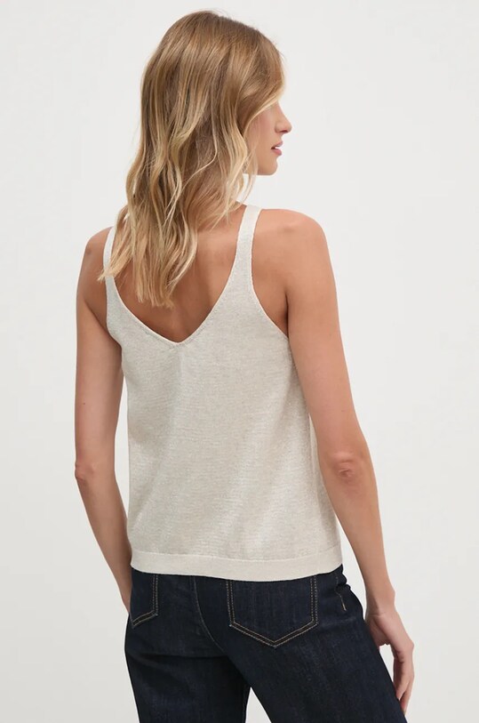 Îmbrăcăminte United Colors of Benetton top 1194DH015 argintiu