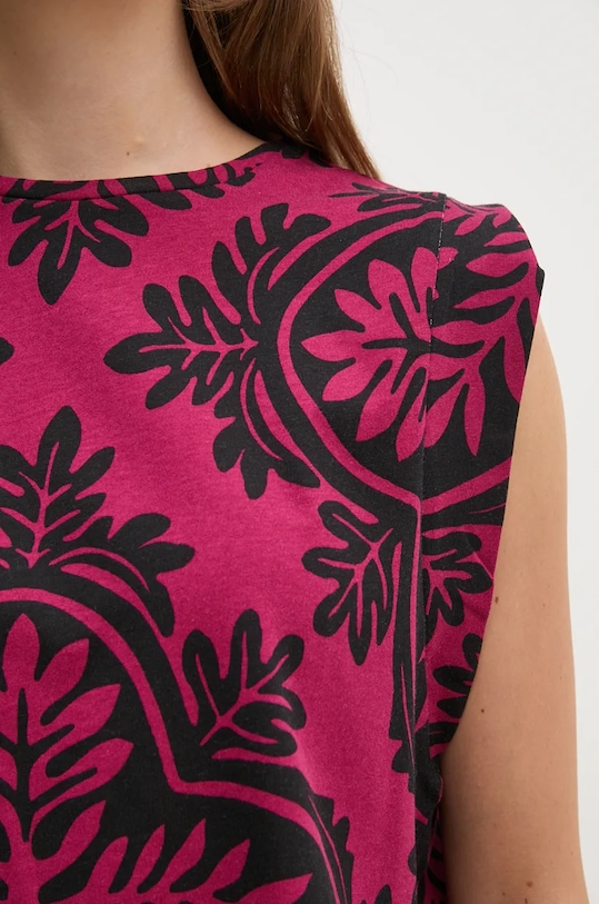 United Colors of Benetton tricou din bumbac 3NVSD108Y roz