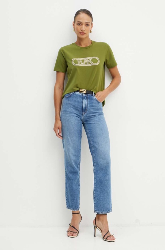 MICHAEL Michael Kors t-shirt MT4519LANU zielony AW24