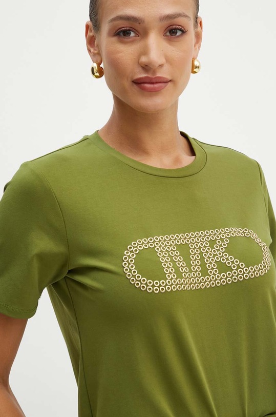MICHAEL Michael Kors t-shirt zielony MT4519LANU