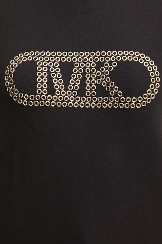 MICHAEL Michael Kors t-shirt MT4519LANU czarny