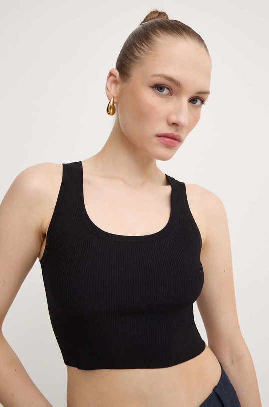 MICHAEL Michael Kors top negru MT4604A33D