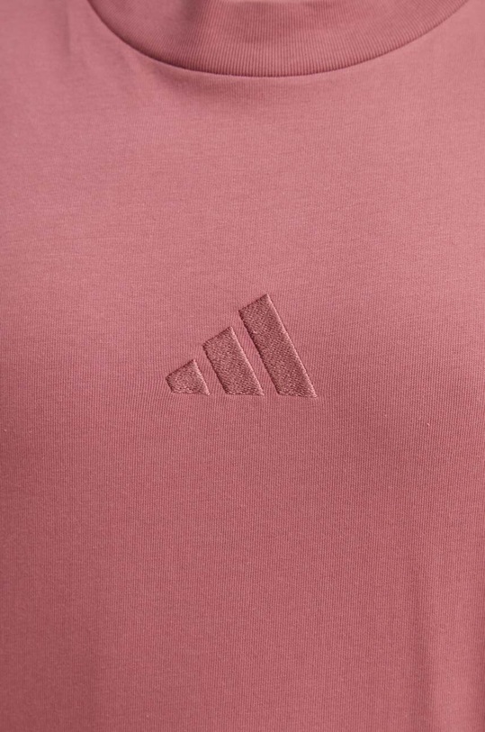 Bavlněné tričko adidas All SZN IY6786 růžová